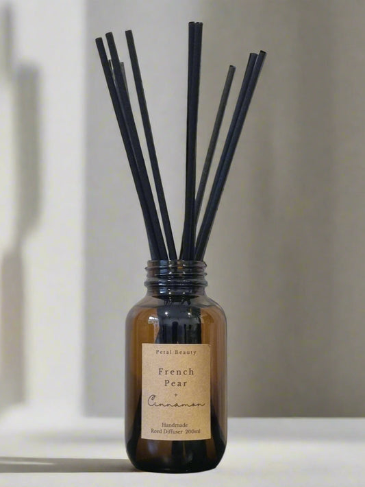 French Pear + Cinnamon Reed Diffuser