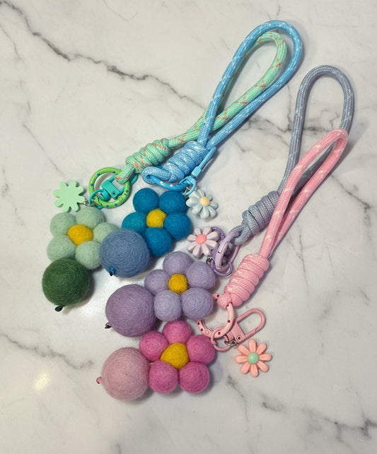 Flower Key Ring